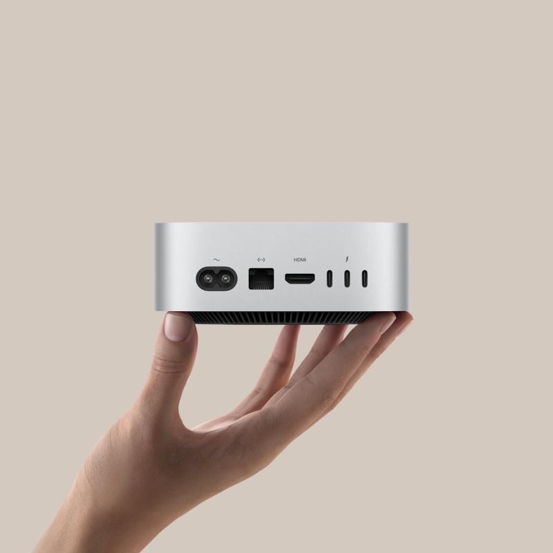На фото изображено Apple Mac mini M4 (10C / 10C, 2024) 16 ГБ, 512 ГБ SSD