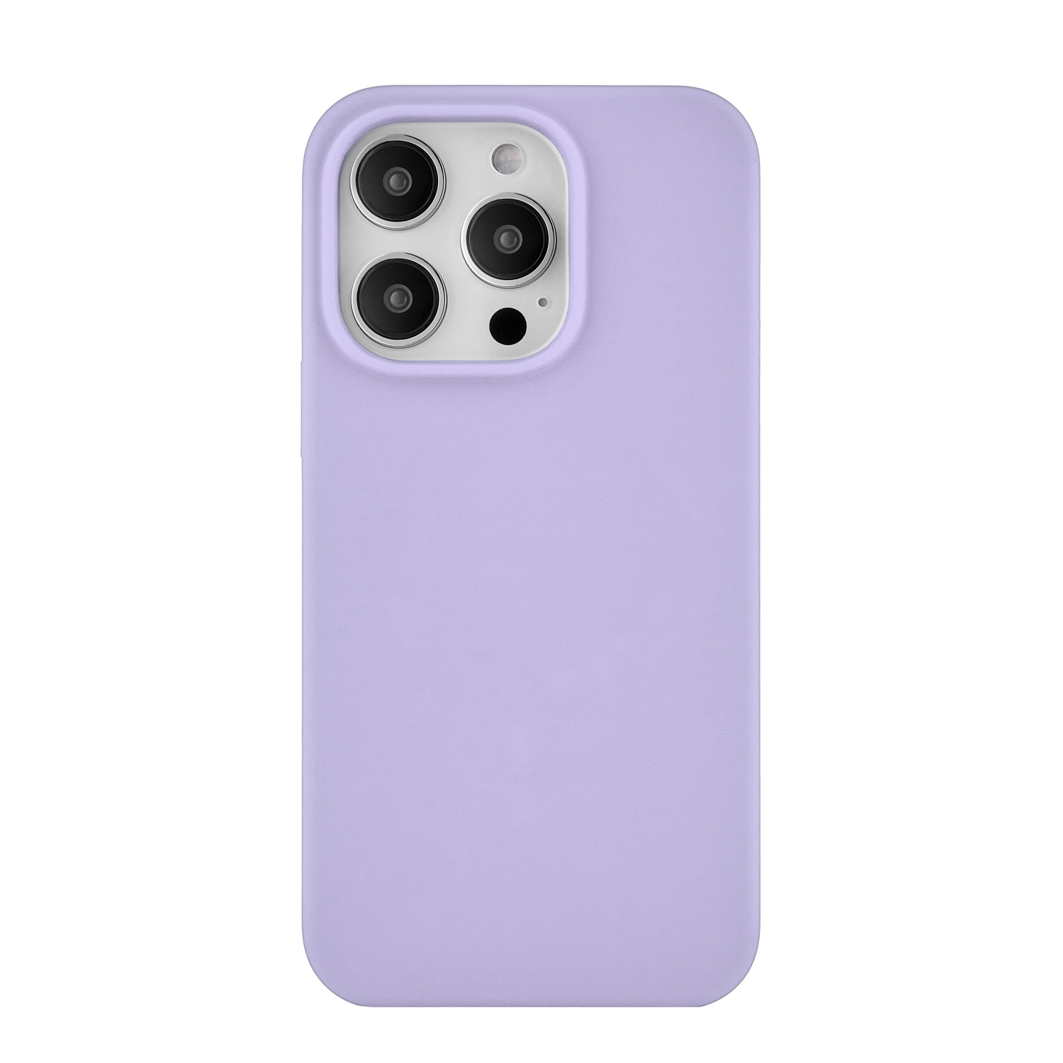 На фото изображено Чехол защитный uBear Touch Mag Case для iPhone 14 Pro, фиолетовый
