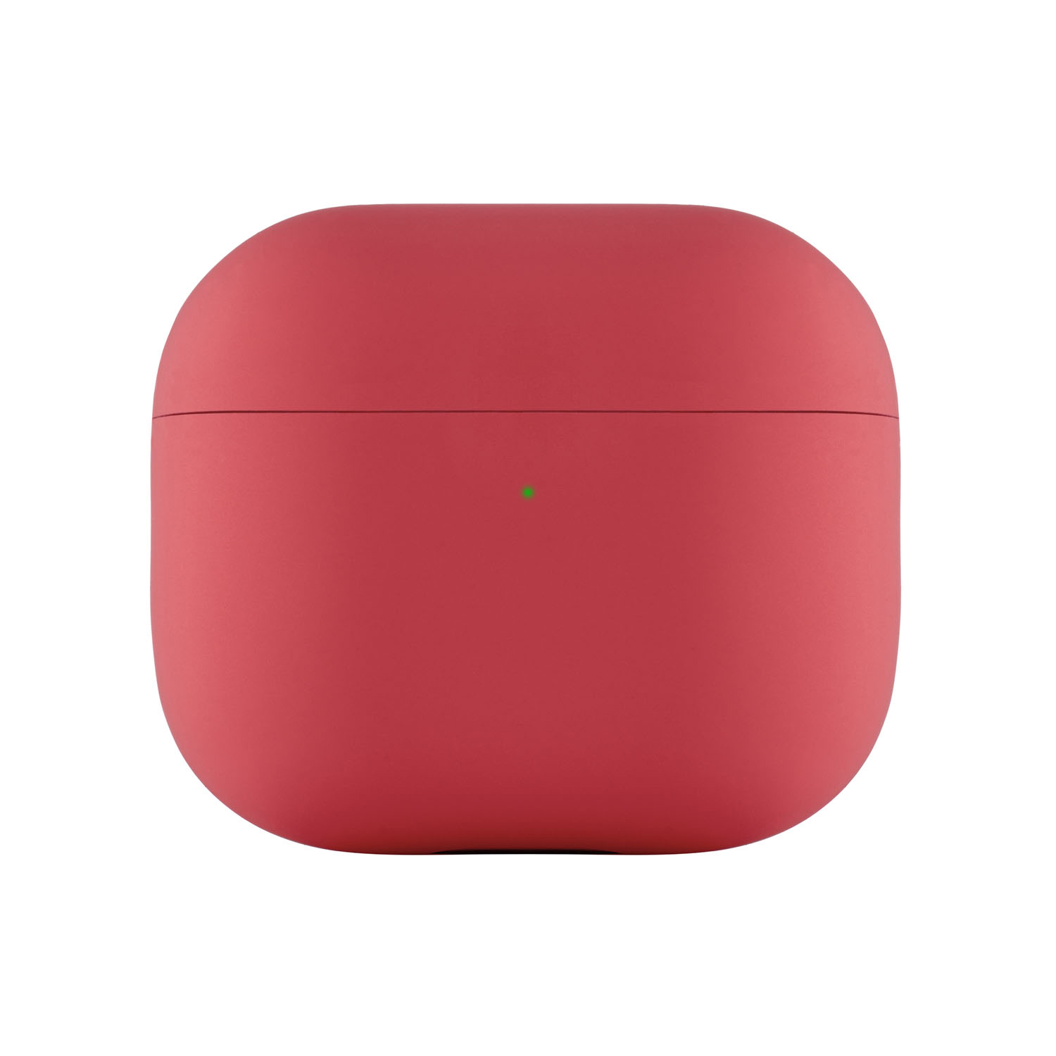 На фото изображено Защитный чехол Touch Pro для Airpods 3, усиленный, красный