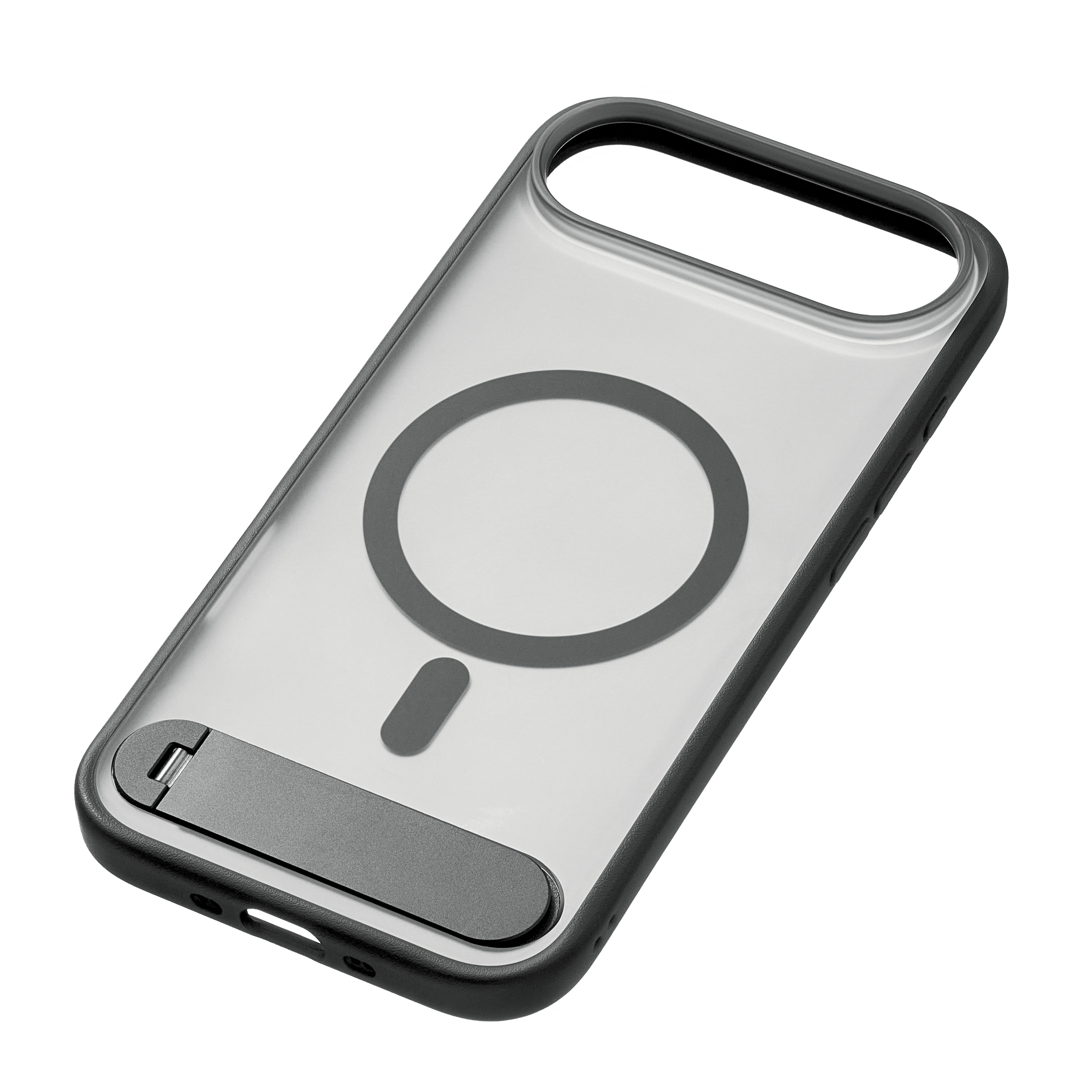 Фото Чехол защитный uBear Stand 360° Mag Case для iPhone Air, черный На фото изображено Чехол защитный uBear Stand 360° Mag Case для iPhone Air, черный