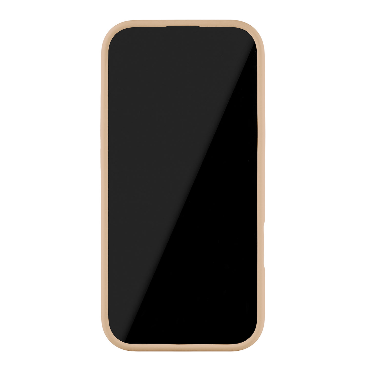 На фото изображено Чехол защитный uBear Touch Mag Case для iPhone 16 Pro Max, латте