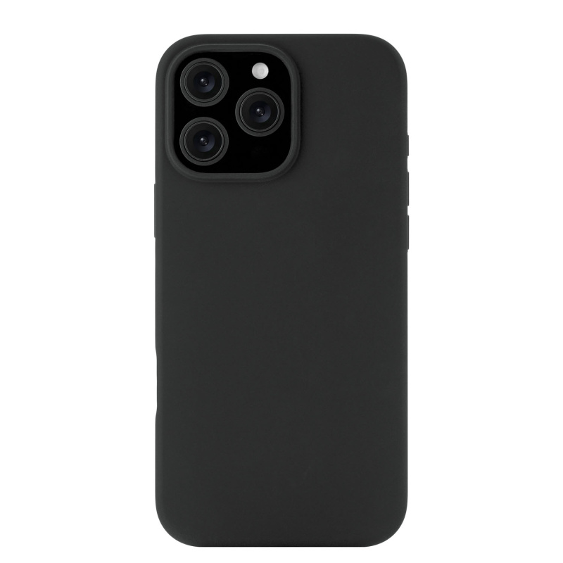 На фото изображено Чехол защитный uBear Touch Mag Case для iPhone 16 Pro Max, черный