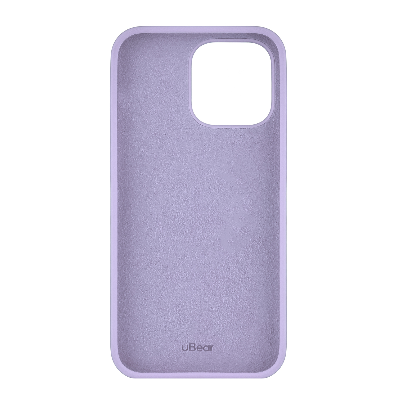 На фото изображено Чехол защитный uBear Touch Case для iPhone 14 Pro Max, фиолетовый