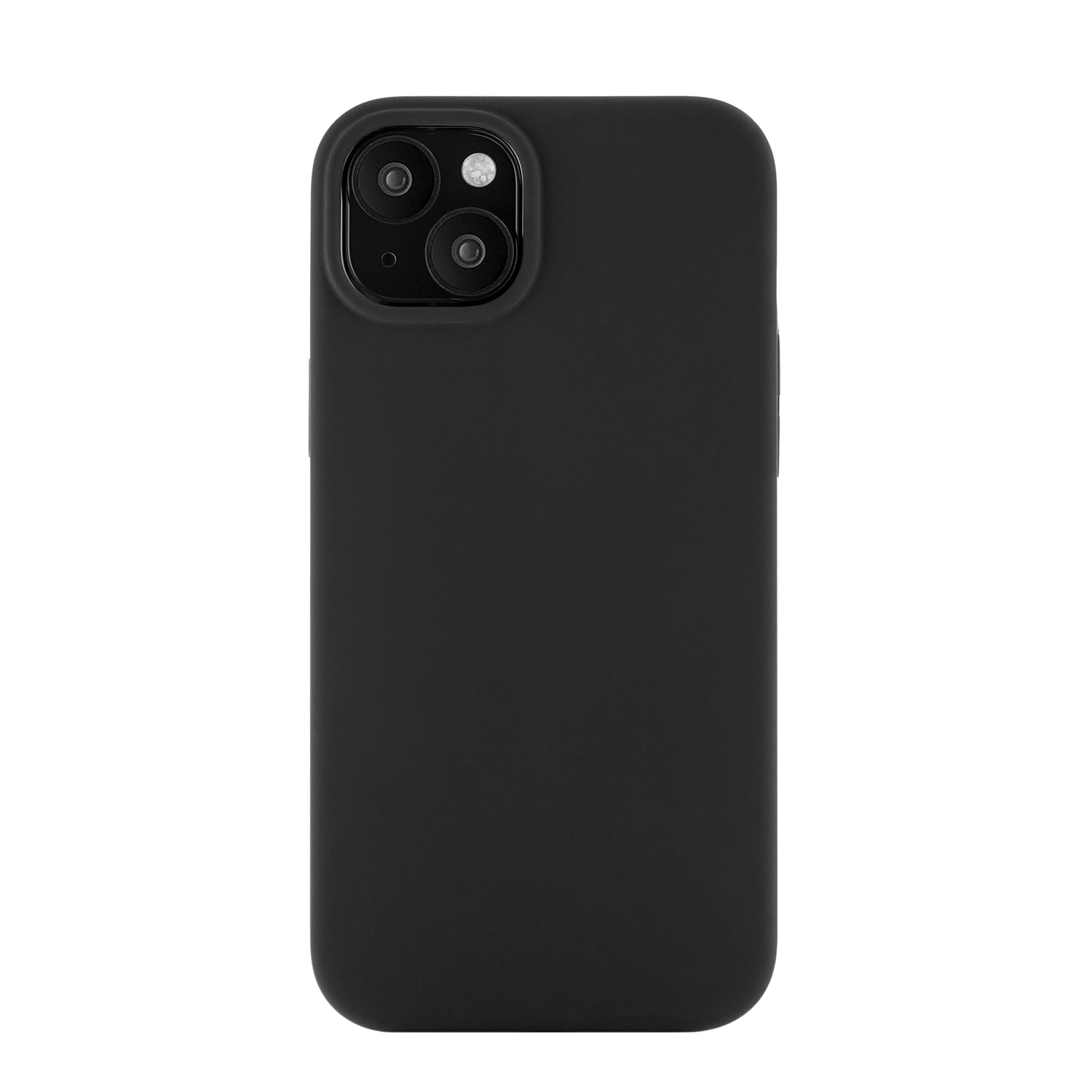 На фото изображено Чехол защитный uBear Touch Mag Case для iPhone 15 Plus, черный