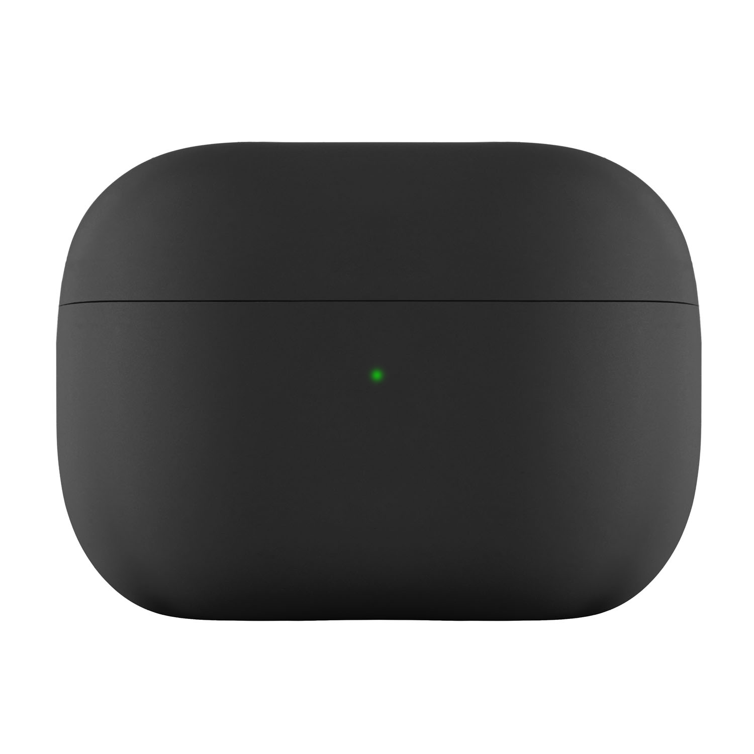 На фото изображено Защитный чехол AirPods Pro Touch Pro Silicone Case, чёрный
