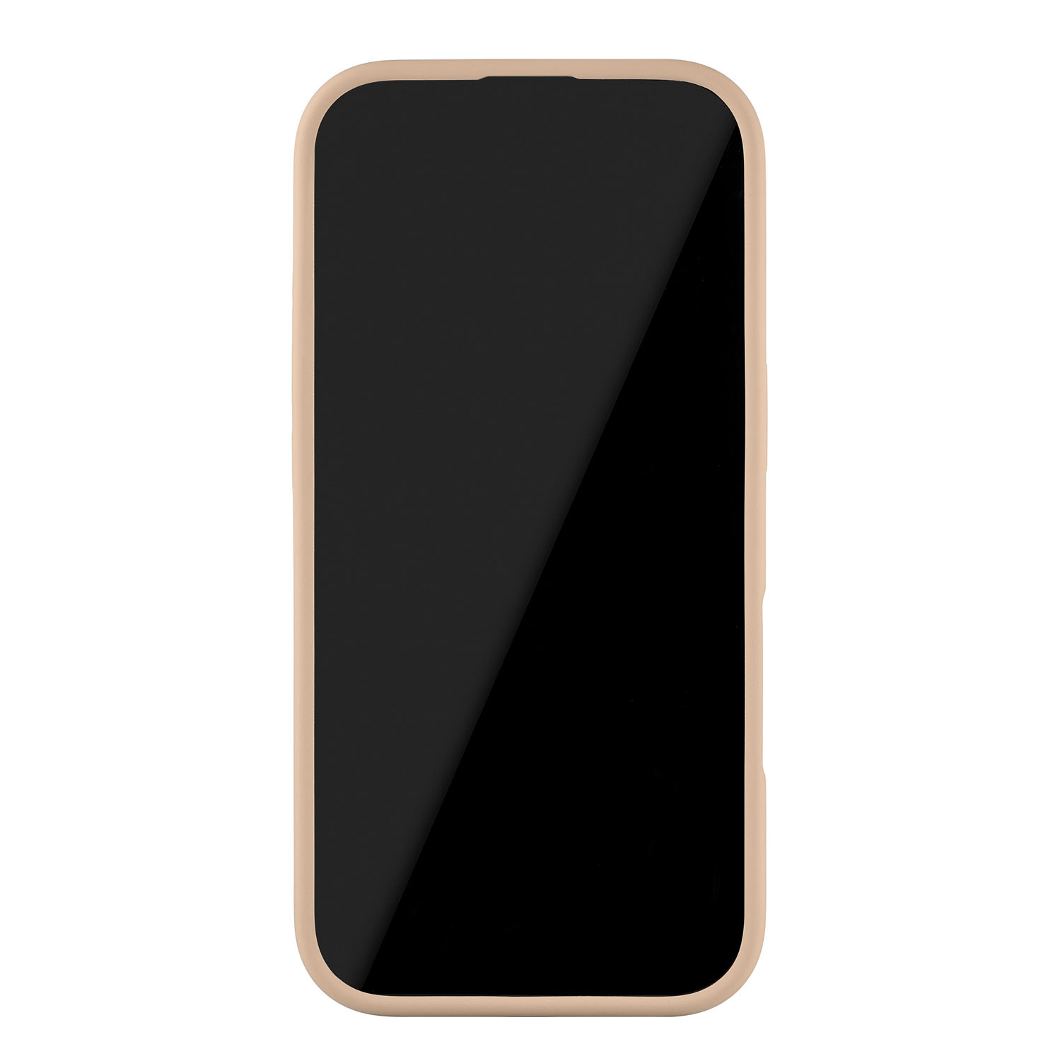На фото изображено Чехол защитный uBear Touch Mag Case для iPhone 16 Pro, латте