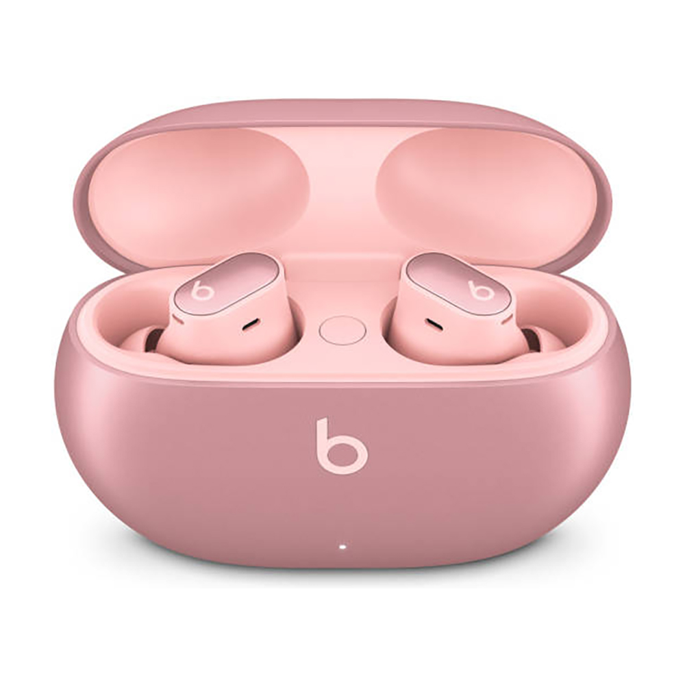 На фото изображено Беспроводные наушники Beats Studio Buds Plus, розовый