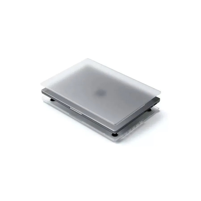 Фото Чехол-накладка Satechi Eco Hardshell Case для MacBook Pro 14", прозрачный На фото изображено Чехол-накладка Satechi Eco Hardshell Case для MacBook Pro 14", прозрачный