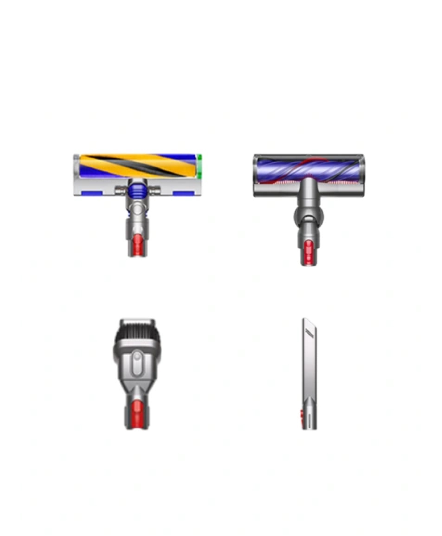 На фото изображено Dyson V12 Detect Slim Absolute, Gold/Gold