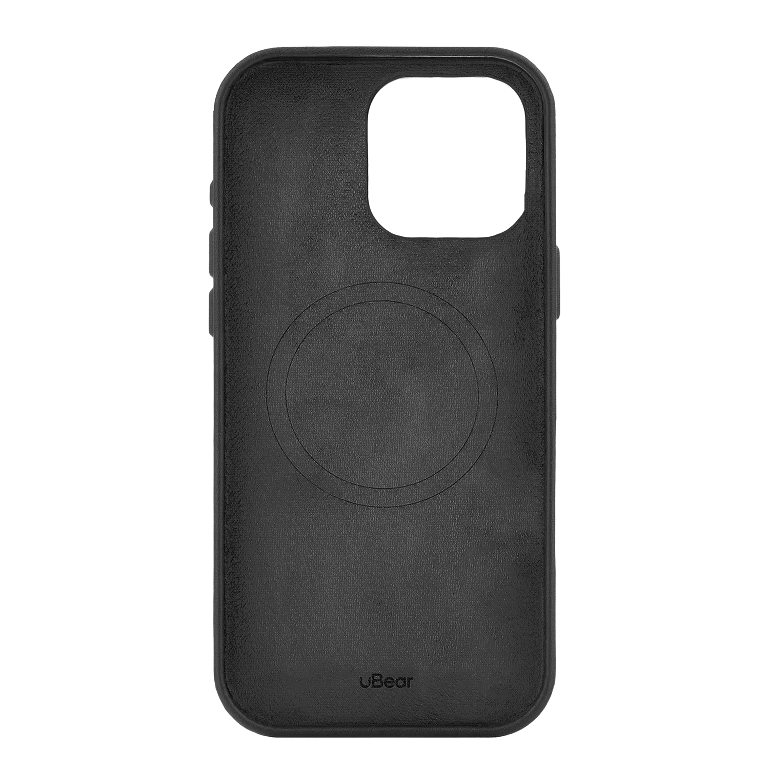 На фото изображено Чехол защитный uBear Capital Case для iPhone 16 Pro Max, черный