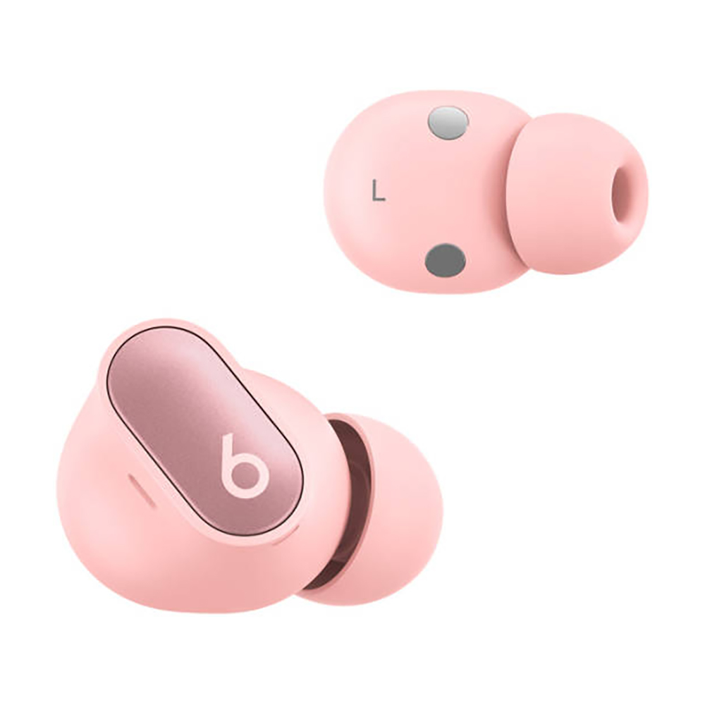 На фото изображено Беспроводные наушники Beats Studio Buds Plus, розовый