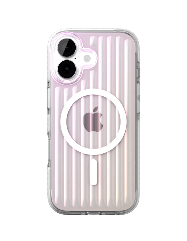 Фото Чехол защитный VLP Pulse Case с MagSafe для iPhone 17, перламутровый Фото Чехол защитный VLP Pulse Case с MagSafe для iPhone 17, перламутровый