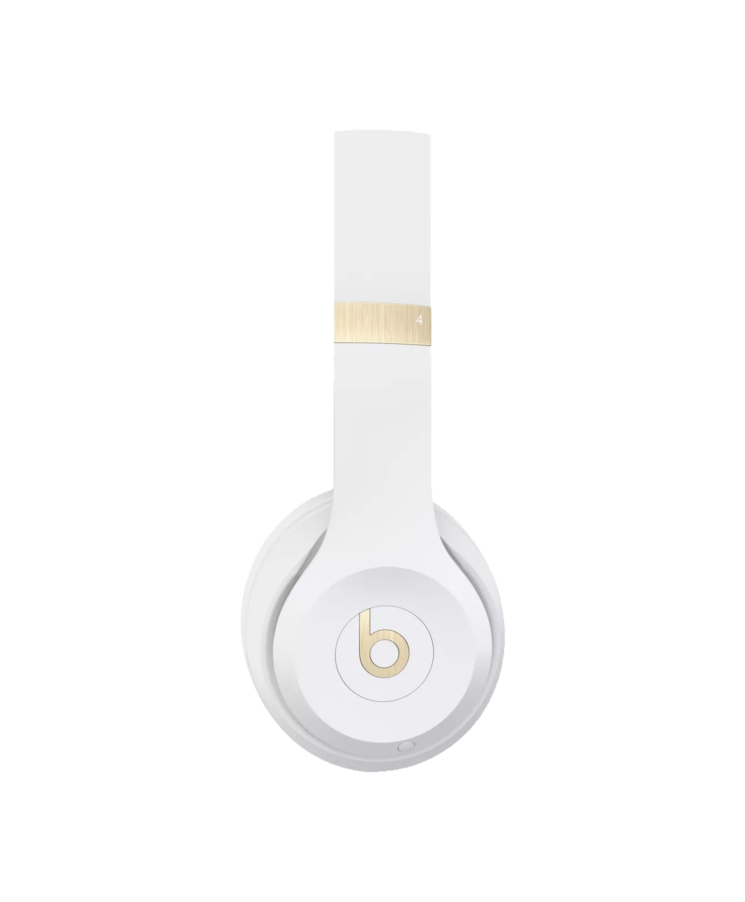 На фото изображено Беспроводные наушники Beats Solo 4, Белый