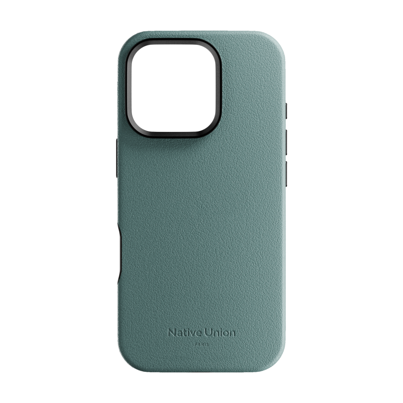 Фото Чехол Native Union Active Case MagSafe для iPhone 16 Pro, зелёный сланец На фото изображено Чехол Native Union Active Case MagSafe для iPhone 16 Pro, зелёный сланец