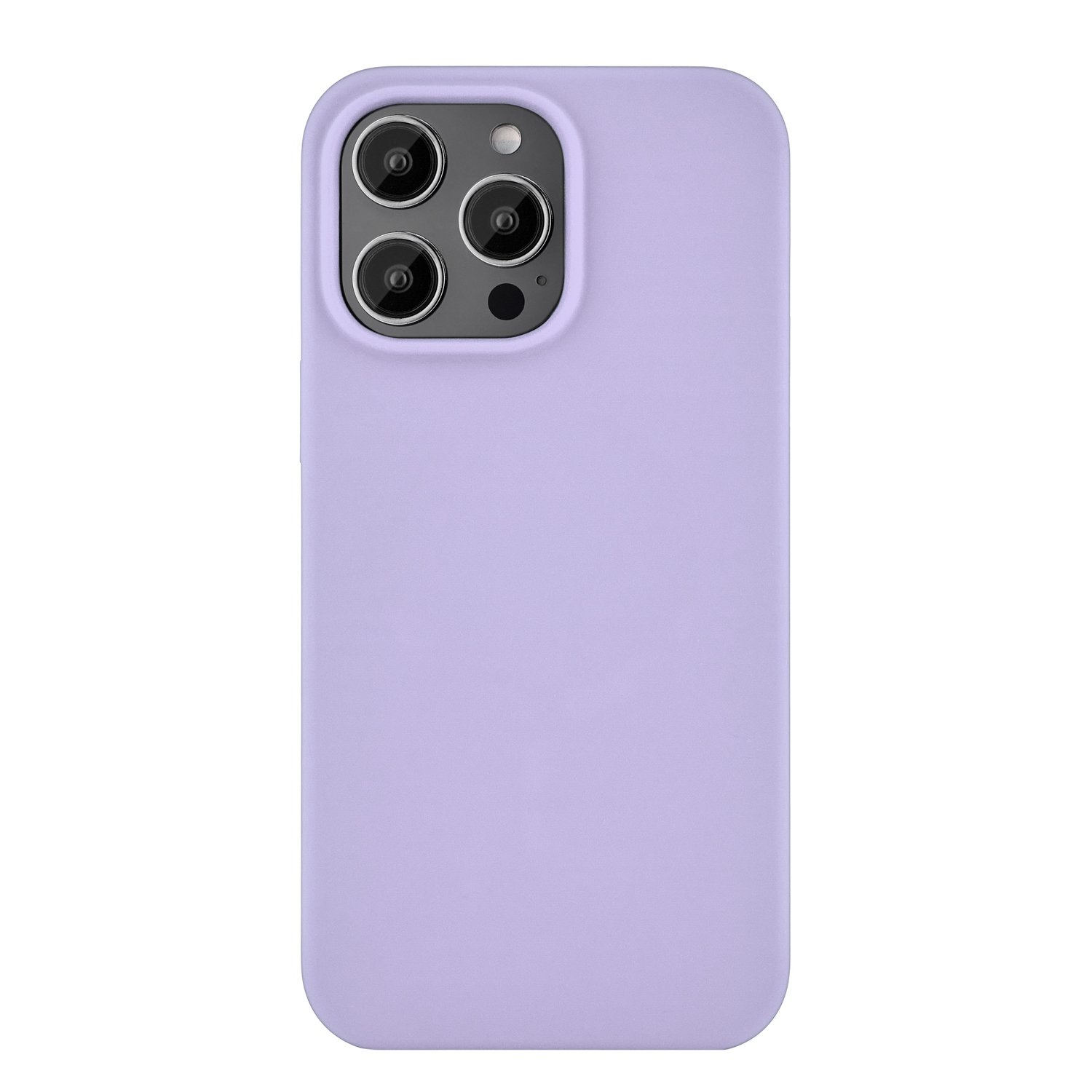 На фото изображено Чехол защитный uBear Touch Mag Case для iPhone 14 Pro Max, фиолетовый
