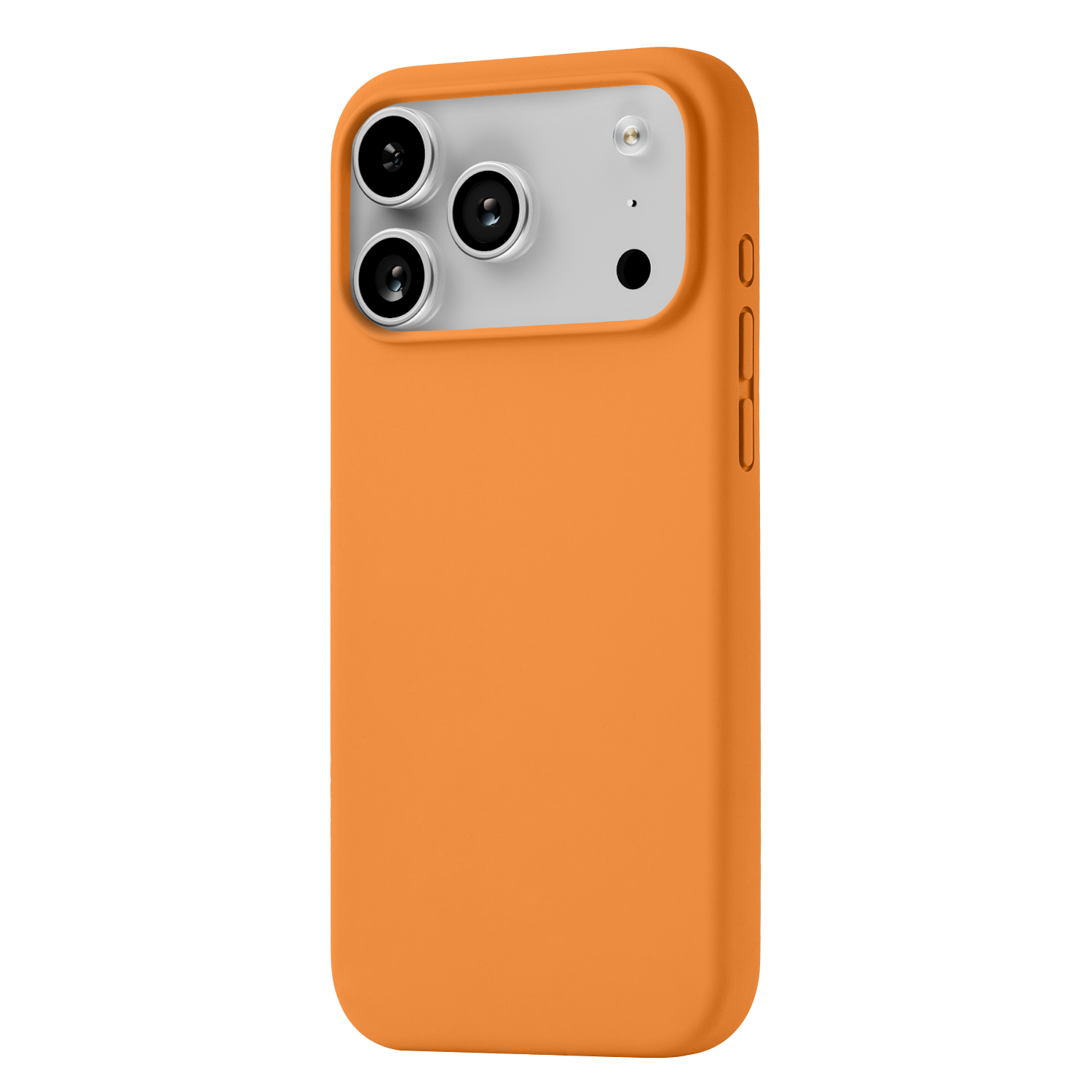 Фото Чехол защитный uBear Touch Mag Case для iPhone 17 Pro Max, MagSafe, оранжевый На фото изображено Чехол защитный uBear Touch Mag Case для iPhone 17 Pro Max, MagSafe, оранжевый