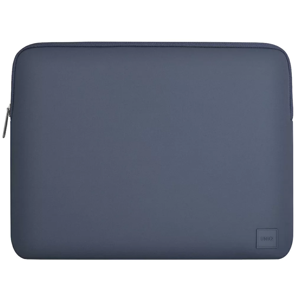 На фото изображено Чехол-сумка Uniq для ноутбуков 14" Cyprus Neoprene Laptop sleeve, синий