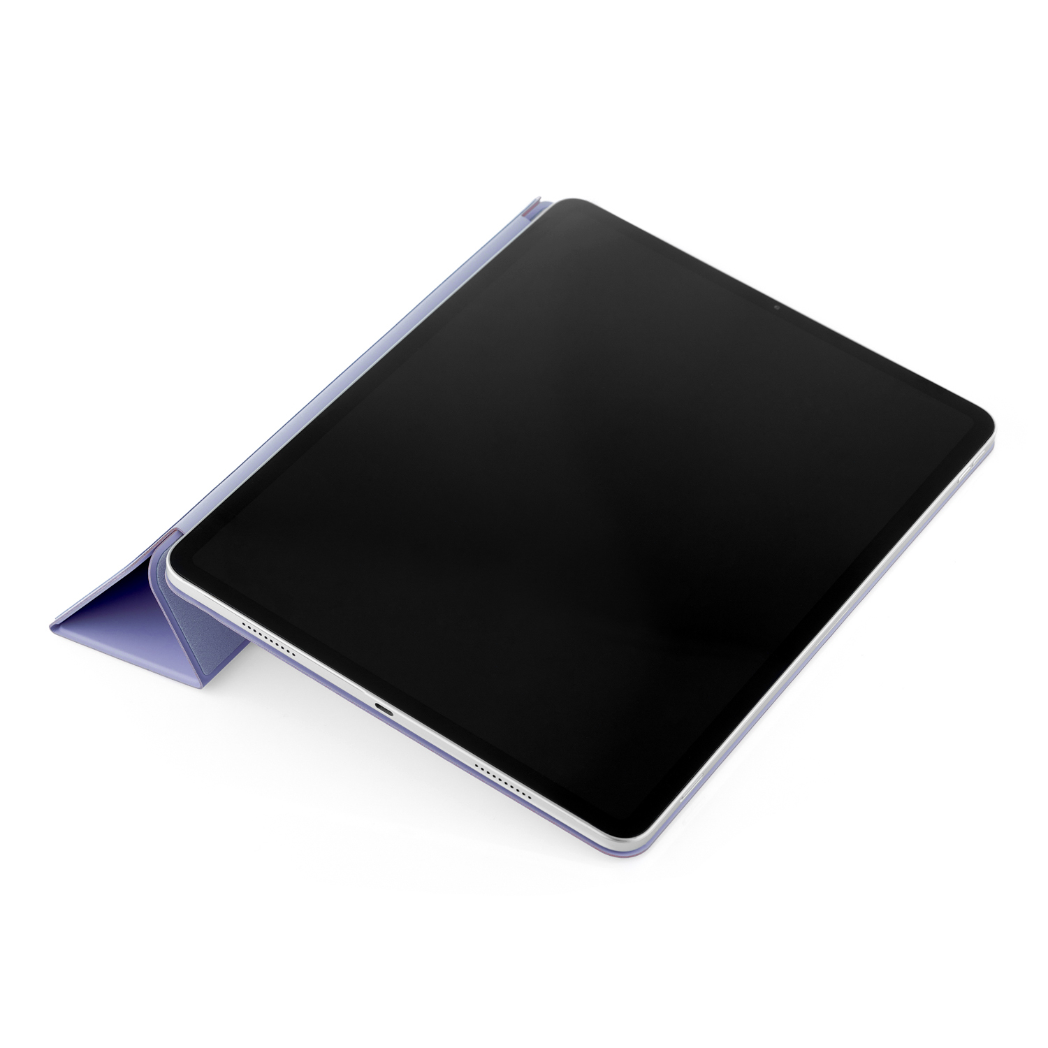 На фото изображено Чехол uBear Touch case для iPad Pro 12,9”, фиолетовый