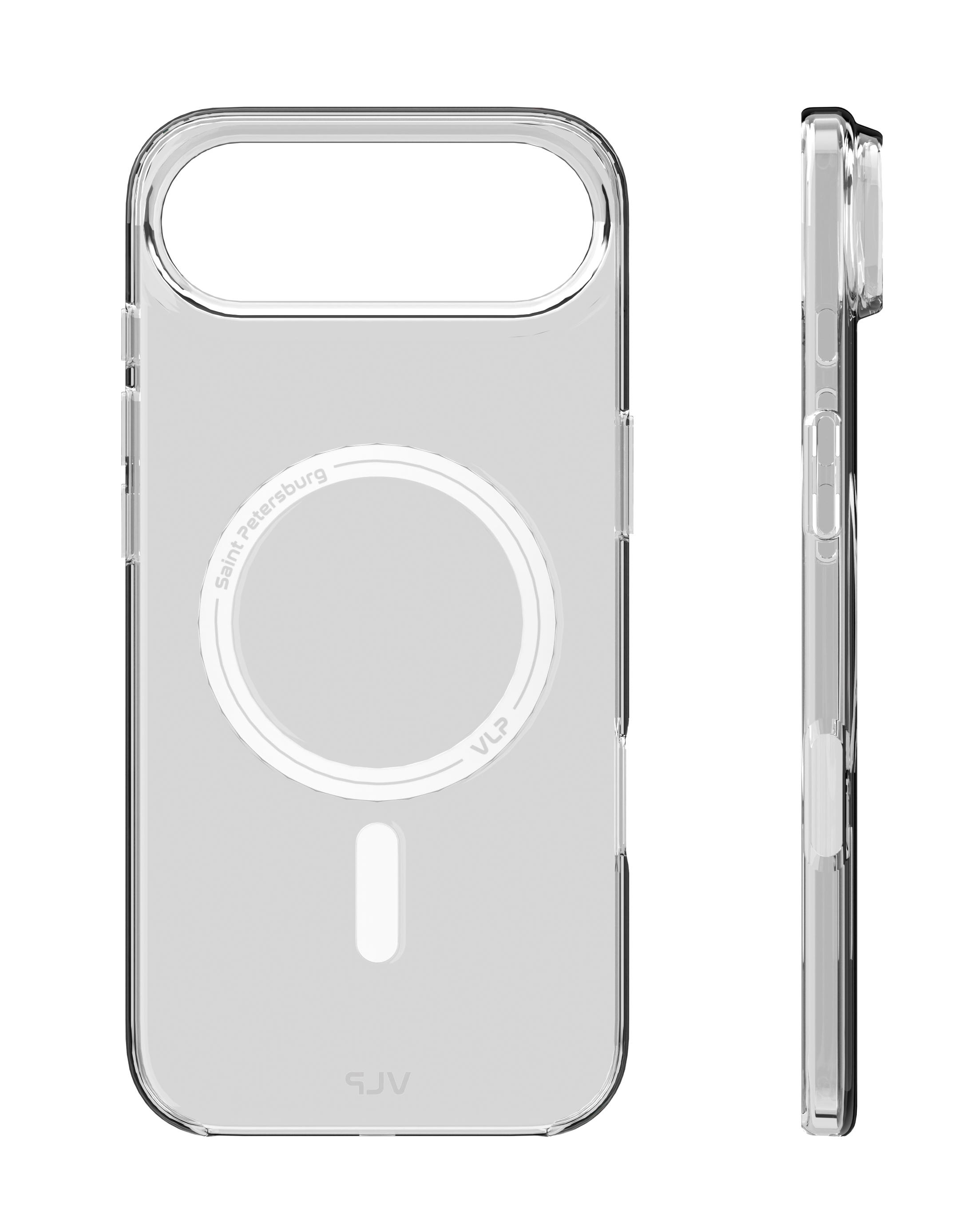 Фото Чехол защитный VLP Puro Case с MagSafe для iPhone Air, прозрачный На фото изображено Чехол защитный VLP Puro Case с MagSafe для iPhone Air, прозрачный