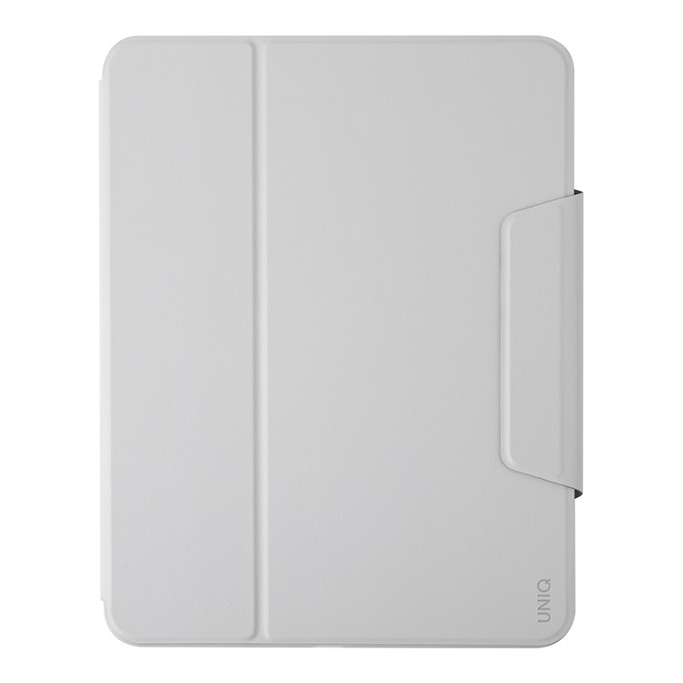 На фото изображено Чехол-подставка Uniq для iPad Pro 11/Air 10.9 Rovus Magnetic 360, серый