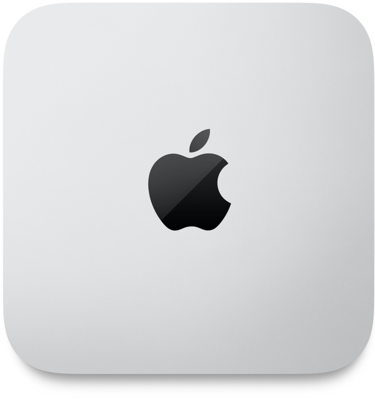 На фото изображено Apple Mac mini (M2, 2023) 16 ГБ, 512 ГБ