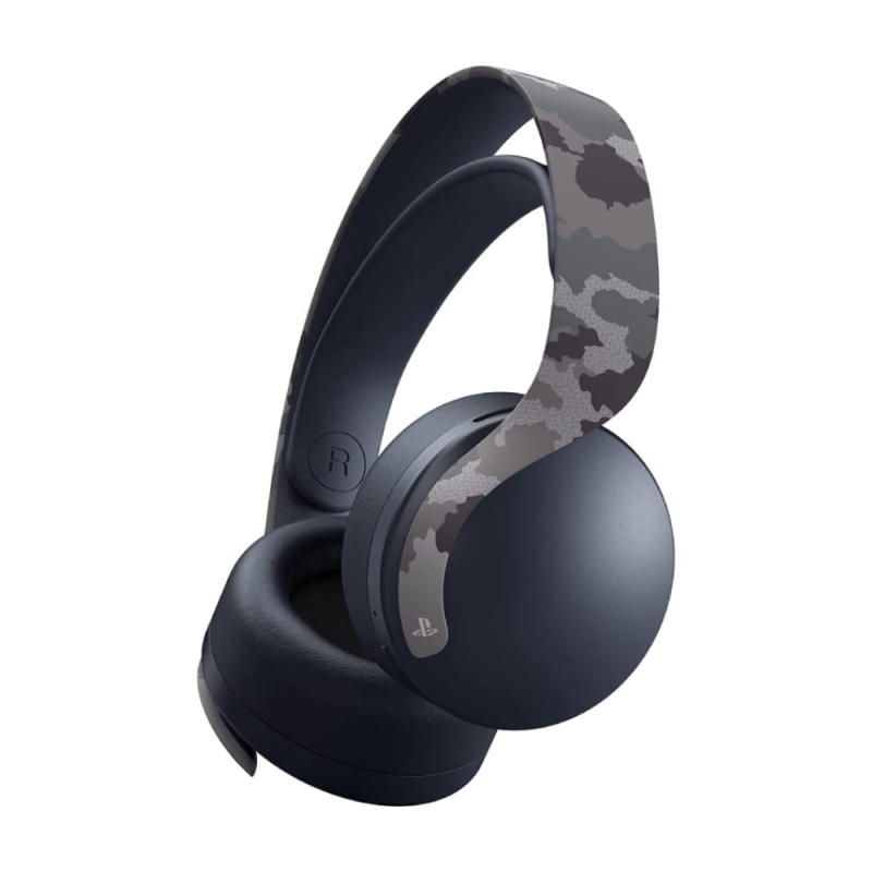 На фото изображено Наушники Sony Pulse 3D, серый