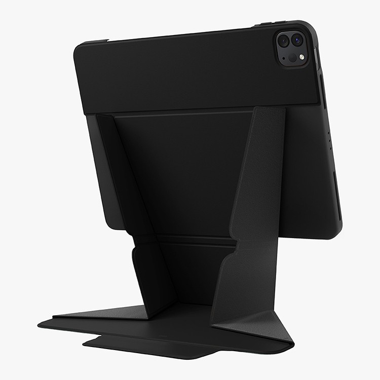 На фото изображено Чехол Uniq для iPad Pro 11 / Air 10.9 RYZE Multi-angle, черный