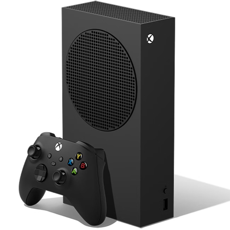 На фото изображено Игровая приставка Microsoft Xbox Series S 1TB, чёрный