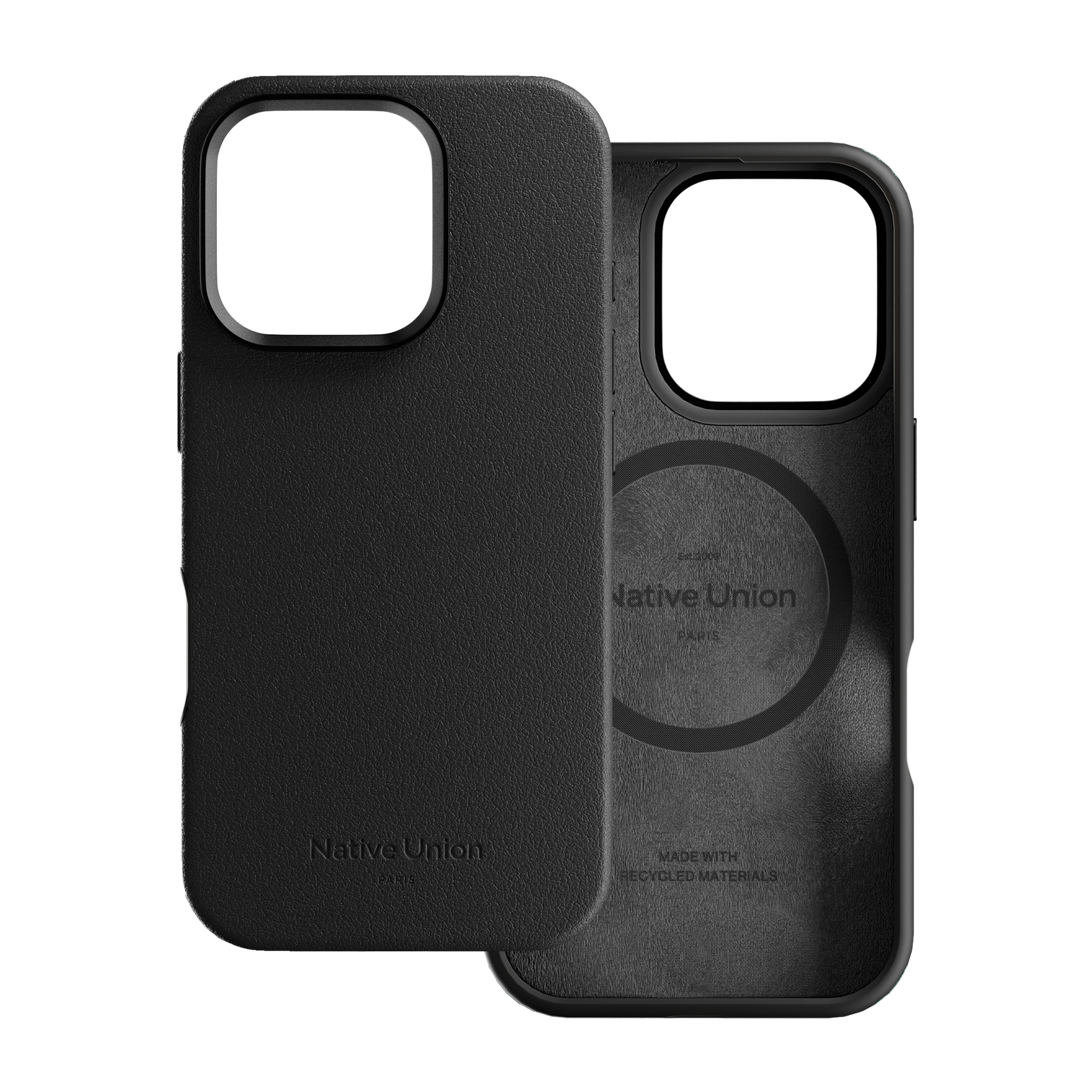На фото изображено Чехол Native Union Active Case MagSafe для iPhone 16 Pro, черный