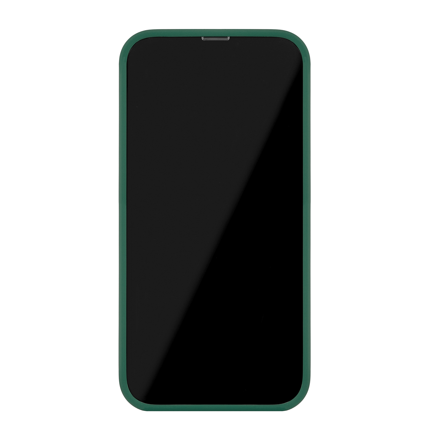 На фото изображено Чехол защитный uBear Touch Mag Case для iPhone 14, зелёный