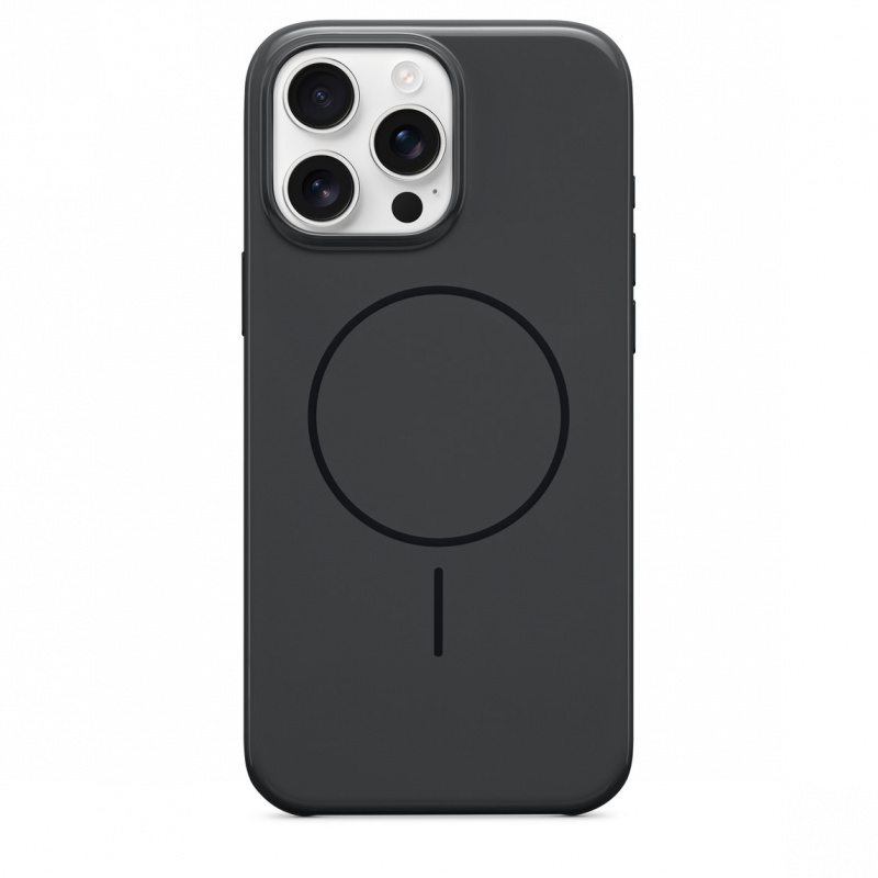 На фото изображено Чехол Apple для iPhone 16 Pro Max Beats MagSafe, «полуночный черный»
