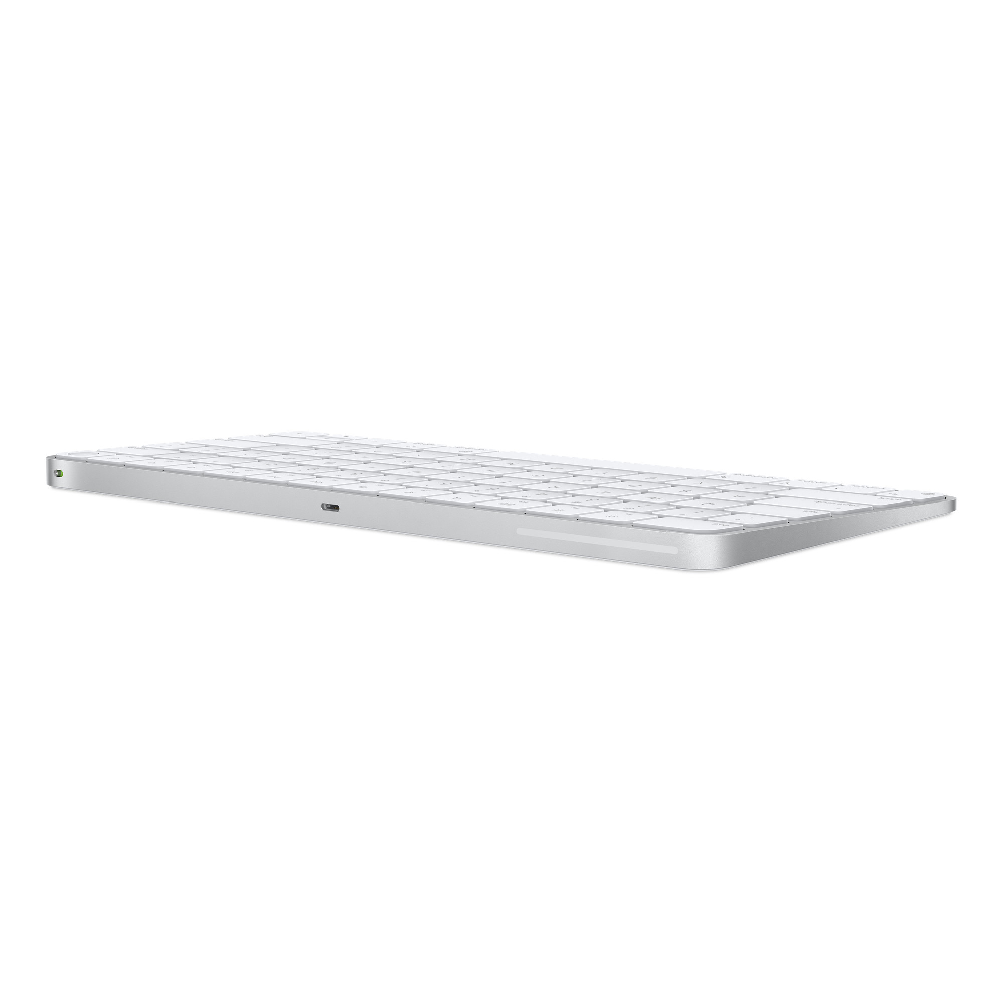На фото изображено Клавиатура Apple Magic Keyboard с Touch ID для Mac, белый