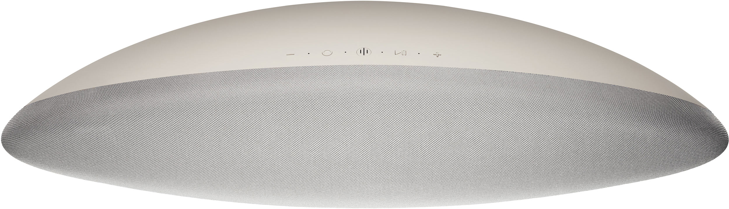 На фото изображено Акустическая система Bowers & Wilkins Zeppelin, серый