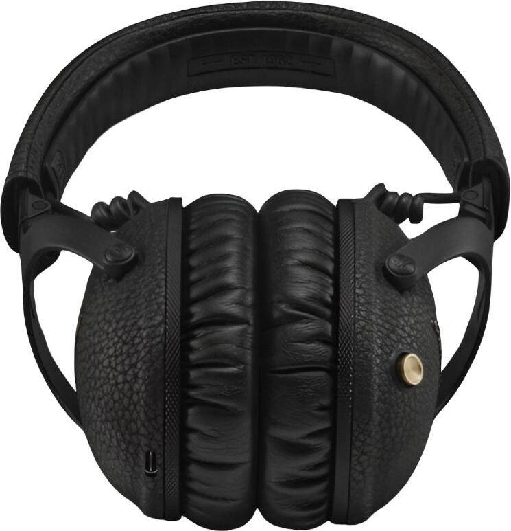 На фото изображено Беспроводные наушники Marshall Monitor 3, Чёрный