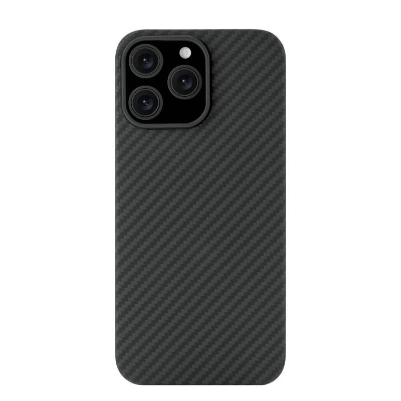 Фото Чехол защитный uBear Supreme Case для iPhone 16 Pro Max, ультратонкий, черный На фото изображено Чехол защитный uBear Supreme Case для iPhone 16 Pro Max, ультратонкий, черный