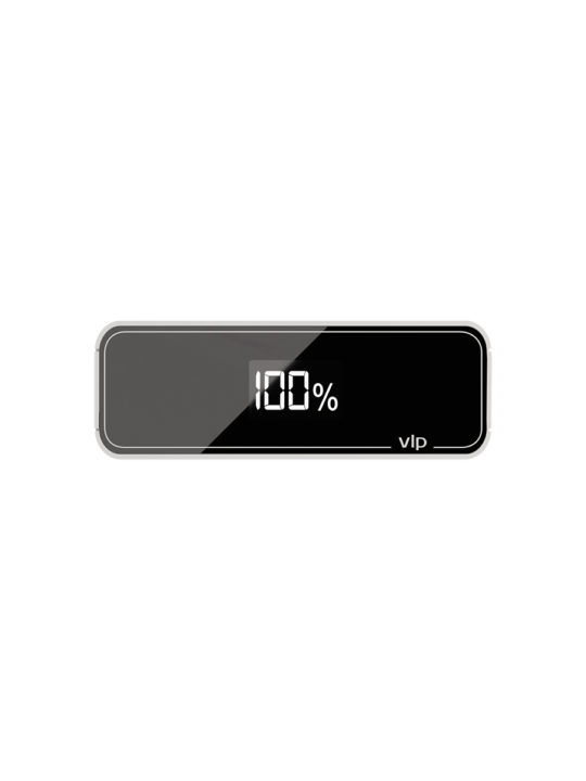 На фото изображено Аккумулятор внешний VLP B-Energy 10000 mAh, USB-C+USB-A, белый