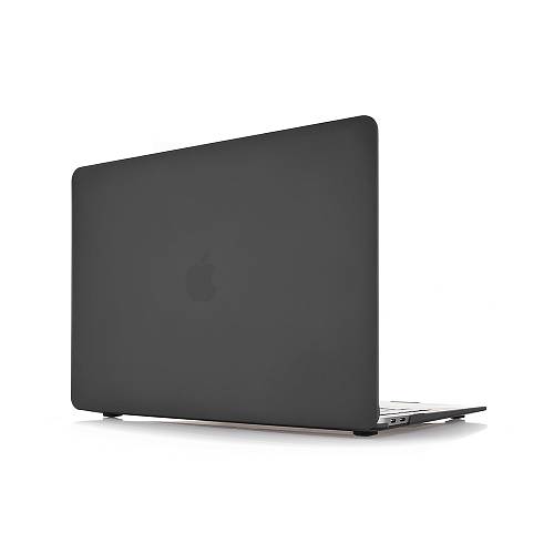 На фото изображено Чехол защитный VLP Plastic Case для MacBook Air 13" 2018-2021, черный