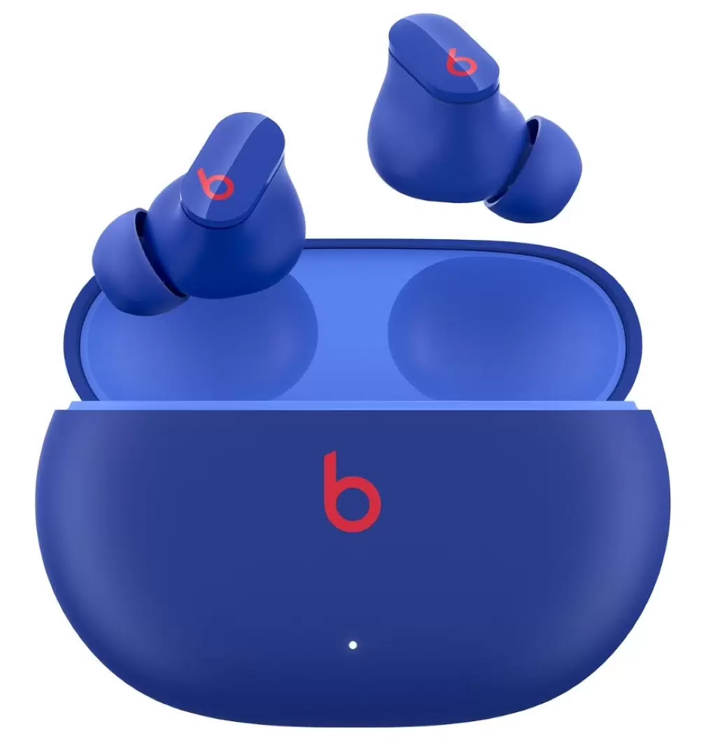 На фото изображено Беспроводные наушники Beats Studio Buds, Синий