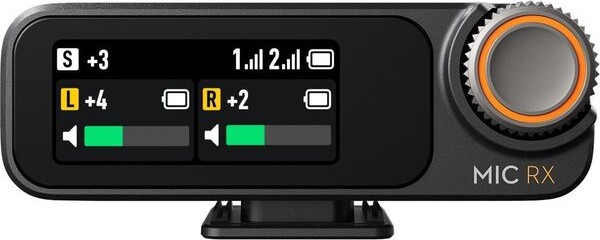 На фото изображено Комплект беспроводных микрофонов DJI MIC 2 Wireless Kit (2TX+1RX)