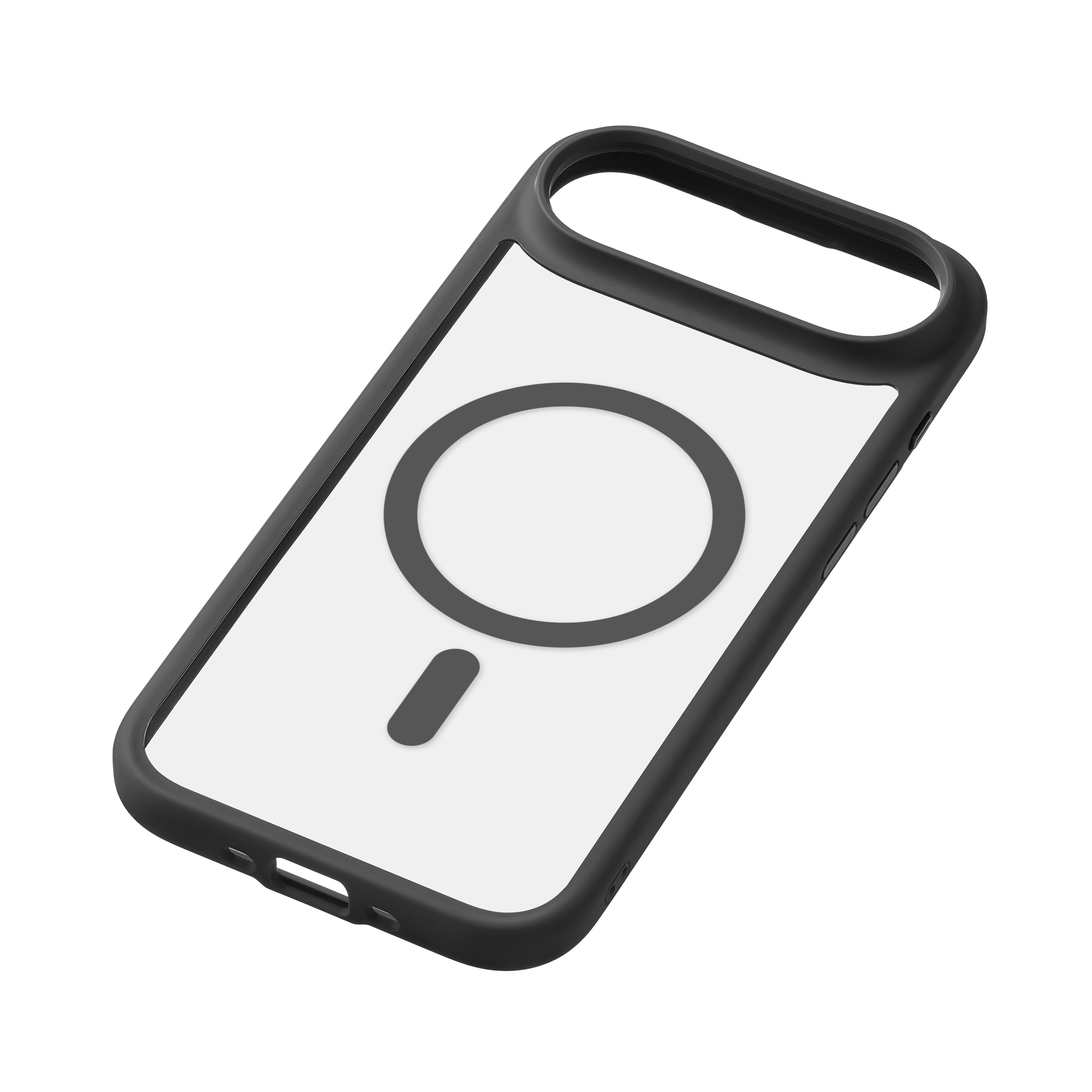 На фото изображено Чехол защитный uBear Shade Case для iPhone Air, черный