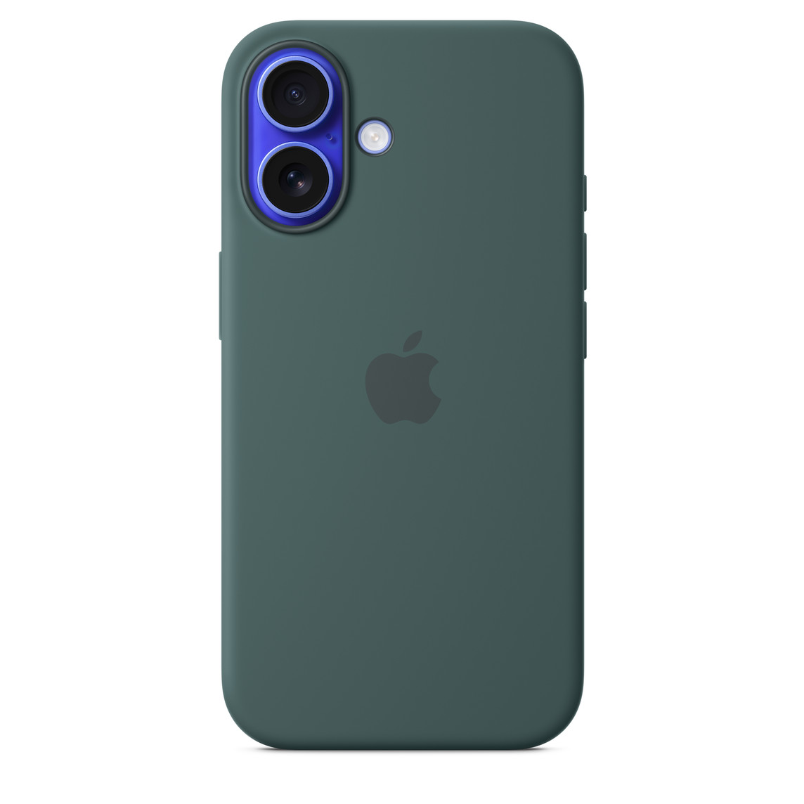 На фото изображено Чехол Apple для iPhone 16 Silicone with MagSafe, зеленый