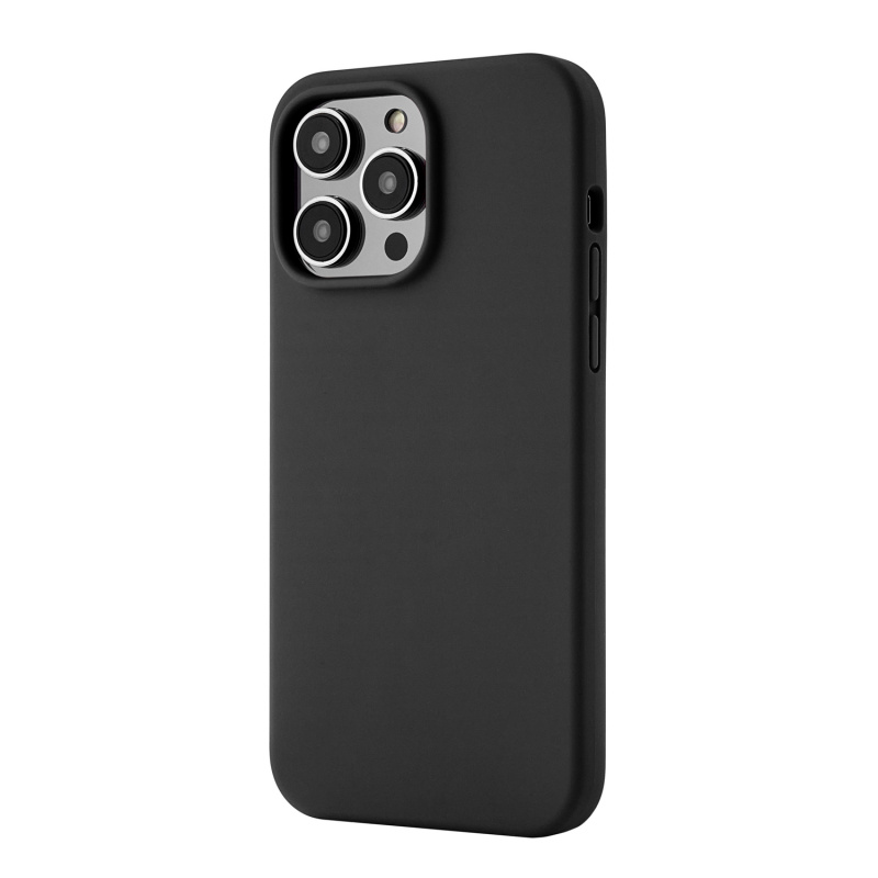 На фото изображено Чехол защитный uBear Touch Mag Case для iPhone 14 Pro Max, чёрный