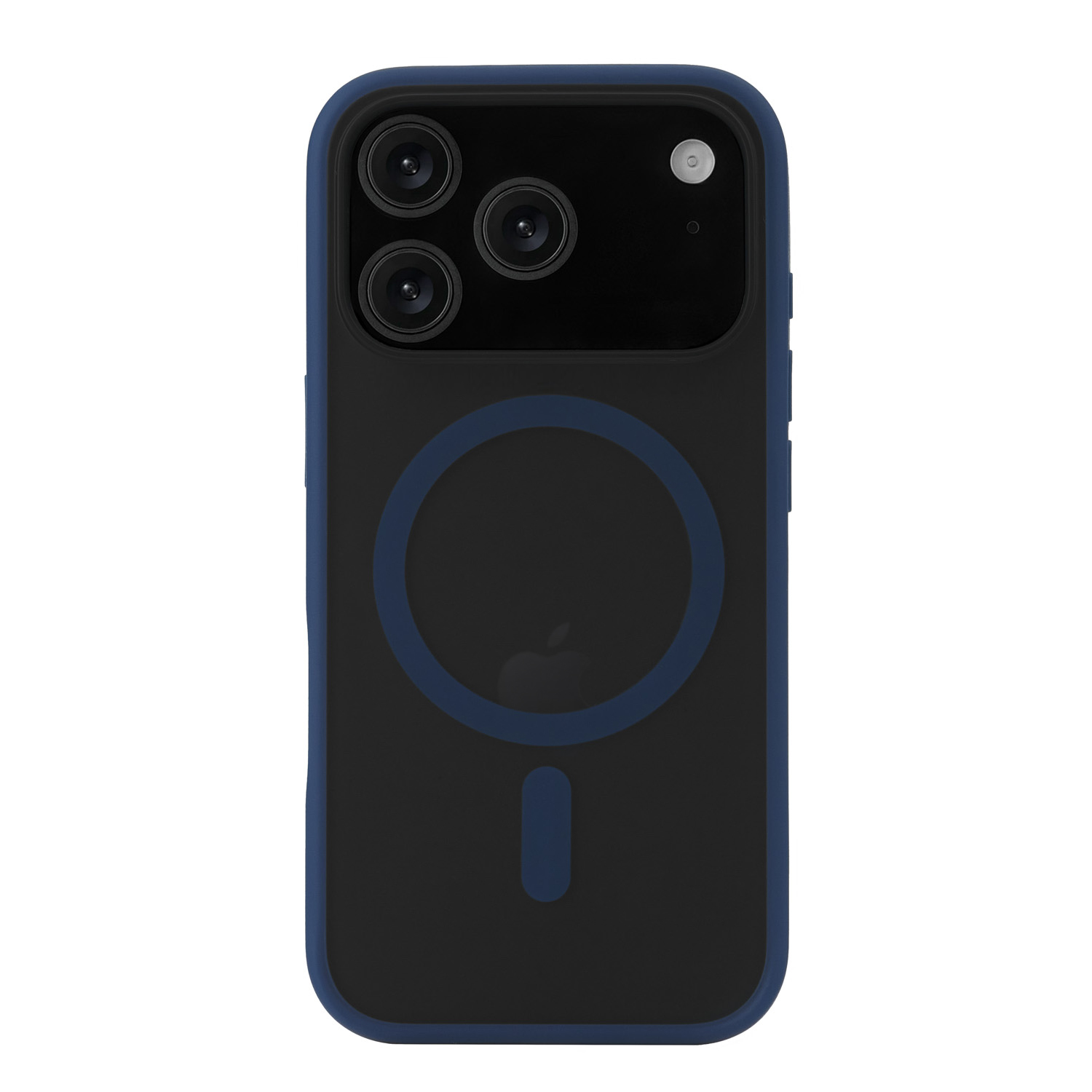 На фото изображено Чехол защитный uBear Cloud Mag Case для iPhone 17 Pro, MagSafe, синий