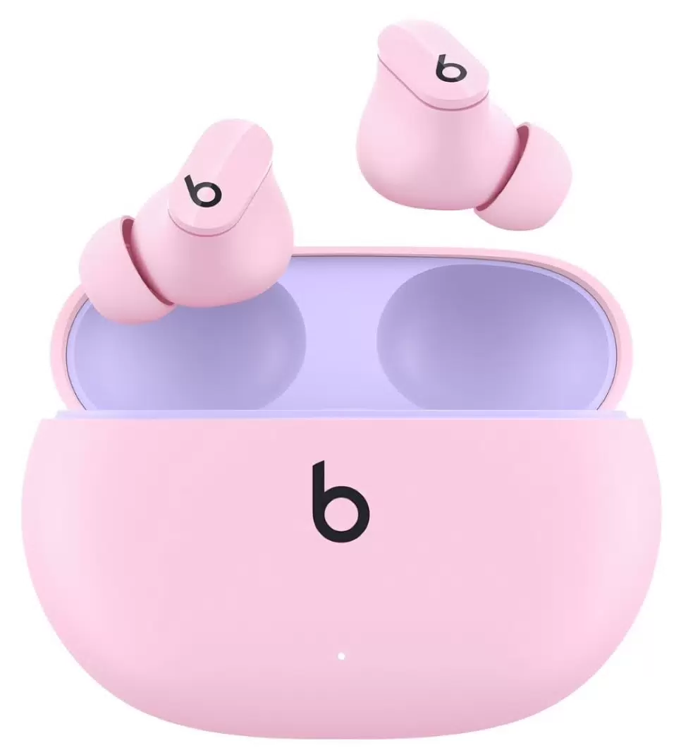 На фото изображено Беспроводные наушники Beats Studio Buds, Розовый