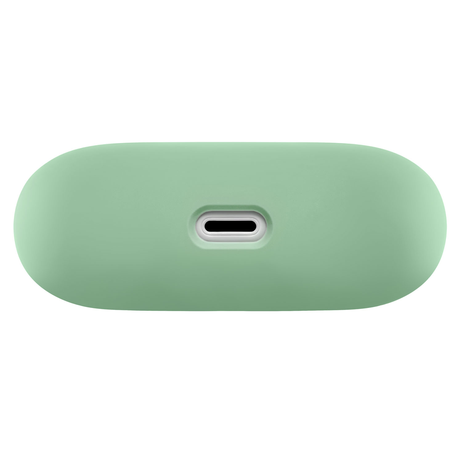 На фото изображено Защитный чехол AirPods Pro Touch Pro Silicone Case, ментол