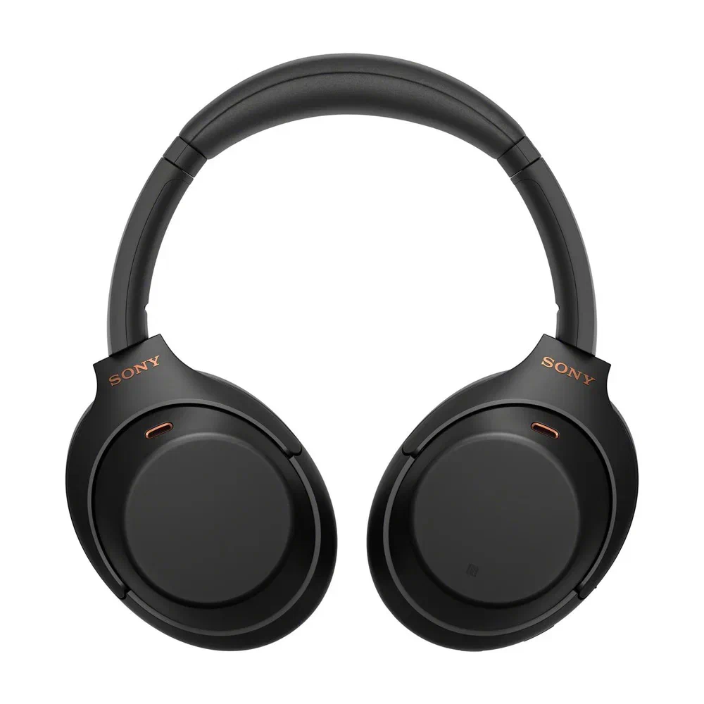 На фото изображено Беспроводные наушники Sony WH-1000XM4, Чёрный