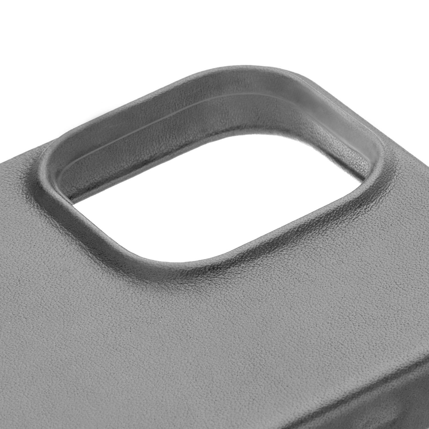 На фото изображено Чехол защитный uBear Capital Case для iPhone 16 Pro Max, серый