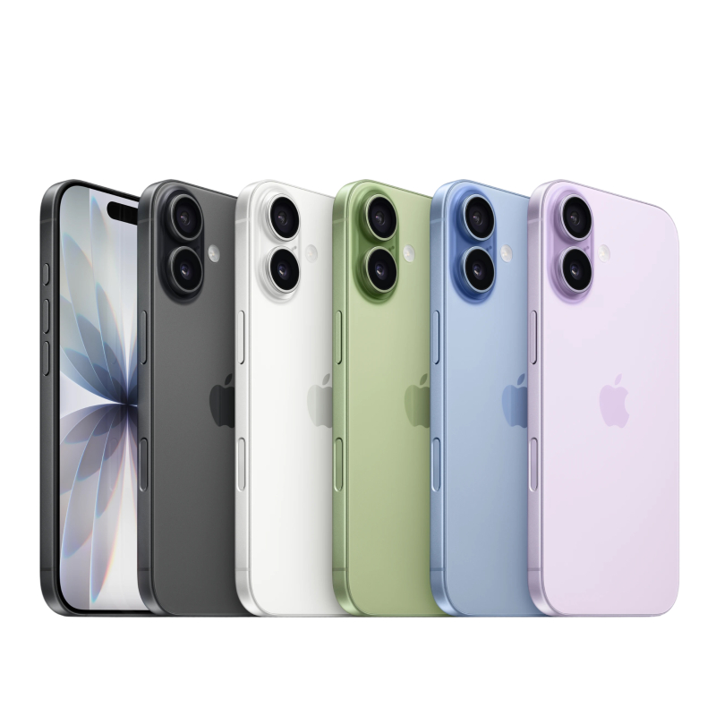 На фото изображено Apple iPhone 17 eSIM, 256 ГБ, Шалфей