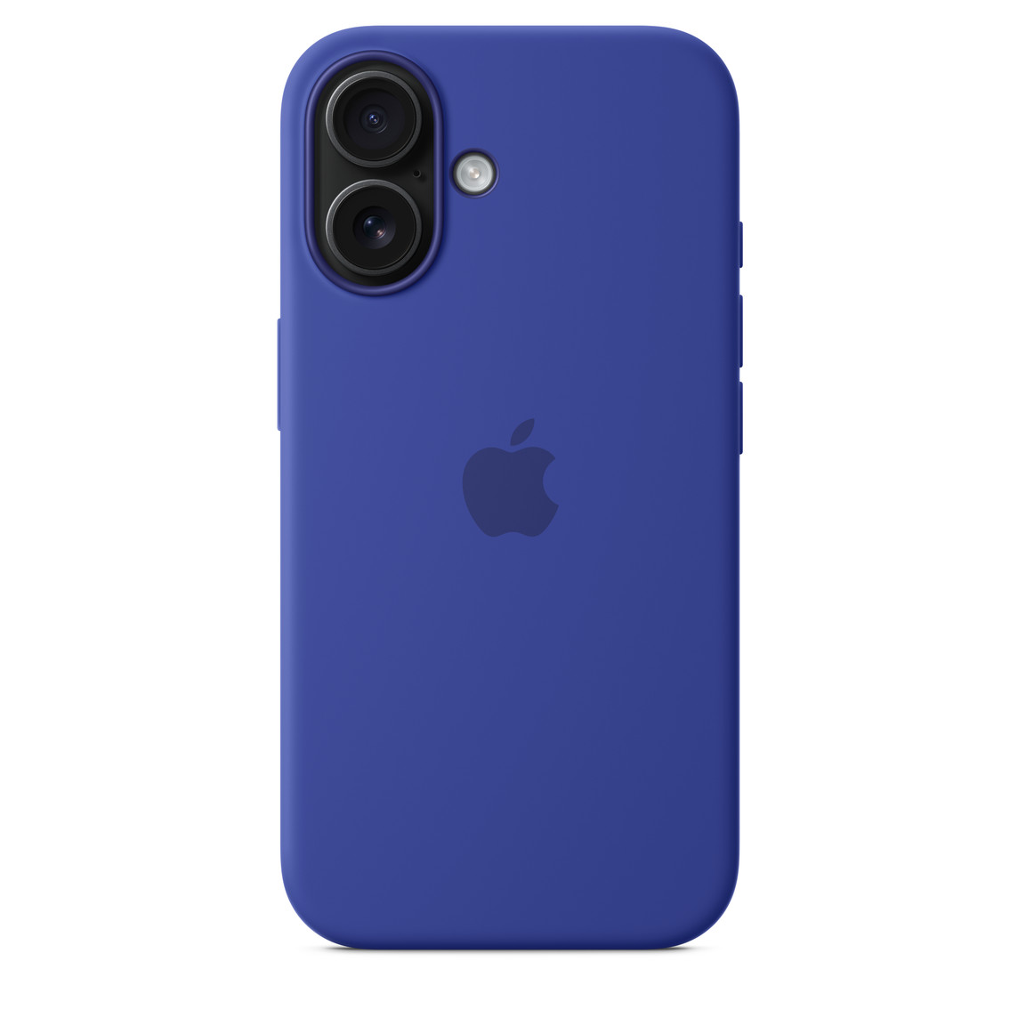 На фото изображено Чехол Apple для iPhone 16 Silicone with MagSafe, ультрамарин