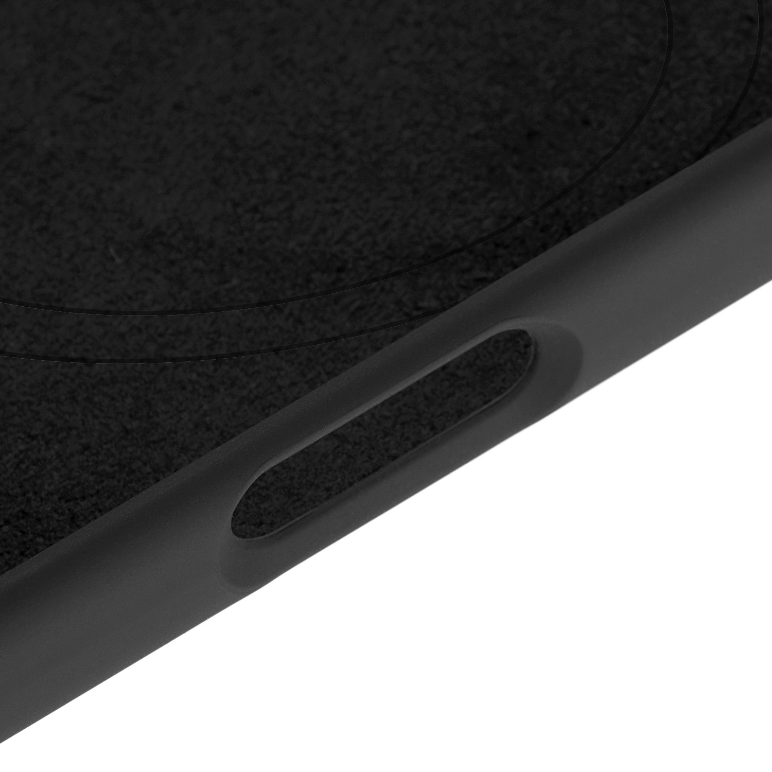 На фото изображено Чехол защитный uBear Touch Mag Case для iPhone 17 MagSafe, черный